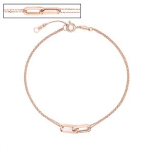 로이드 더블링크 투라인 14k 팔찌 LWB23009G
