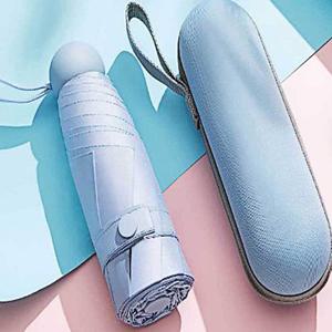 초경량우산 스카이블루 캡슐양산 양산 5단 캡슐형