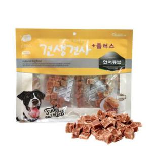 견생견사 플러스 연어 큐브(300g)