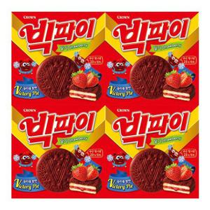 [크라운제과]크라운 빅파이 324g 4개
