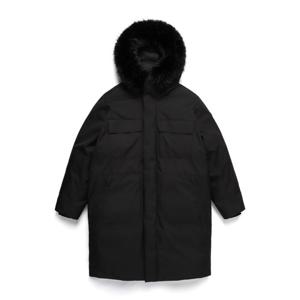 내셔널지오그래픽 N244MDW340 아틀라스 롱기장 구스 다운 점퍼 CARBON BLACK