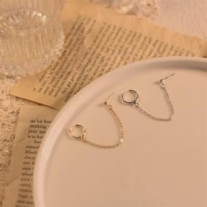 심플 베이직 데일리 귀찌/귀걸이 연결 이어커프 패션