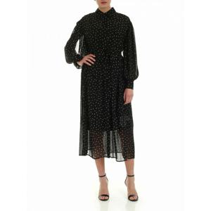 [DKNY] 라프리마 여성 맥시 셔츠 원피스 인 블랙 P0AD0EQLBFJ /8