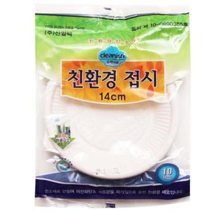 크리니쉬 일회용 접시 140 10개입