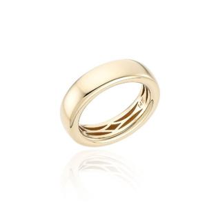 로이드 볼륨 심플 5.3mm 14K 반지 LRS24073G
