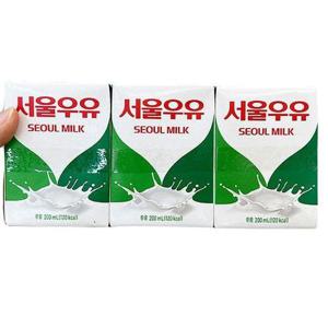 [에이알비티] 서울 멸균 흰우유 200ml x 3 X 3개 81200