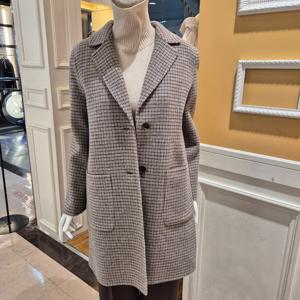 [BCBG] 비씨비지 봄25 모던 체크 코트 B5A1H805
