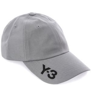 요지야마모토 Y-3 로고패치 러버 벨크로스트랩 베이스볼 캡/GK3128