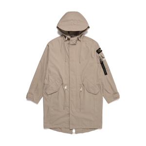 내셔널지오그래픽 N221UJP030 페루스 피쉬 테일 롱 점퍼 BEIGE