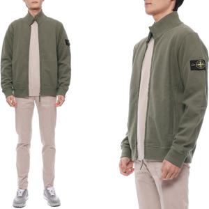 [스톤아일랜드] 24FW 남성 와펜 패치 풀 집업 재킷 (811560720 V0075 24F)