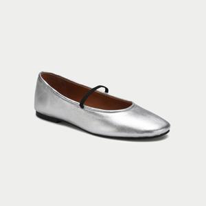 [톰맥캔]빠리 01 여성 메리제인 슈즈-실버 8TMPA15S7L