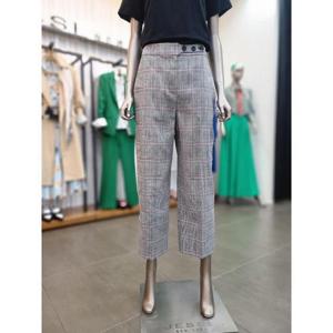 제시뉴욕 세이브존05 린넨 체크 팬츠 MD3-SZNRPH1670MLSZ