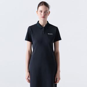[데상트공식] 우먼스 터프 슬림핏 폴로 원피스 SQ122UOP31