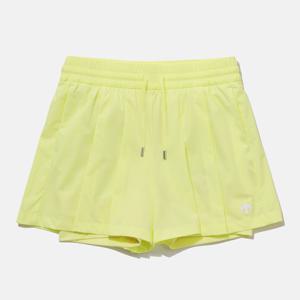 [데상트공식][40% OFF] 여성 스커트 쉐입 4부 쿨링 우븐 반바지 SP122UHP32