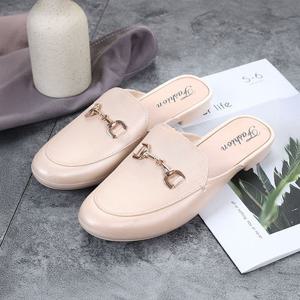 클래식 버클 3컬러 심플 플랫 단화 블로퍼 SD059