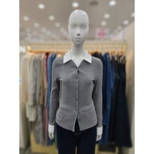 [플라스틱아일랜드]셔츠배색가디건PQ3KG881_DJ