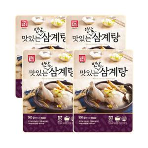 한성기업 맛있는 인삼 삼계탕 900g X 4개