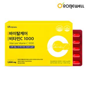 로니웰 바이탈케어 비타민C 1000 120정 (총 4개월분)