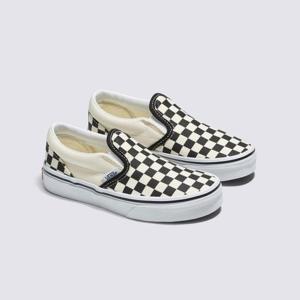 [반스] 키즈 코어클래식 체커보드 Slip-on 슬립온 체커보드 남여공용 VN000ZBUEO1