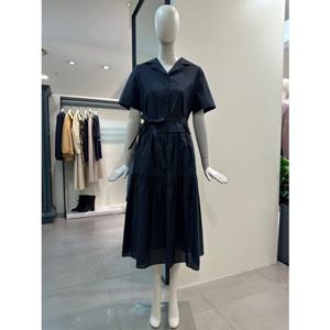 [CC콜렉트] 벨티드 셔츠카라 원피스 (C252MSE133)
