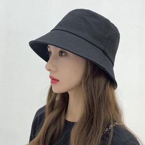 무지 버킷햇 벙거지모자 여행용모자 자외선차단