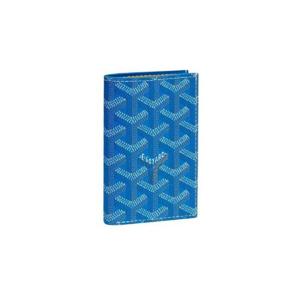 고야드 생피에르 카드 홀더 스카이 블루 APMPIERRE-10
