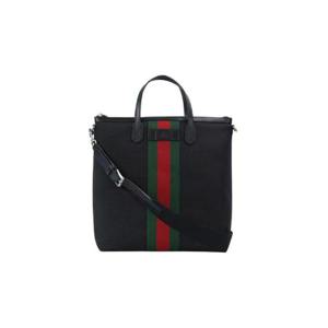 구찌 웹 토트백 블랙 619751-KWT7N-1060