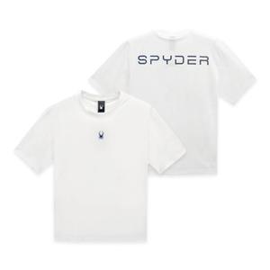 [스파이더]SPYDER 맨즈 백 레터링 반팔 티셔츠 FM1SPJMCNRS121M-