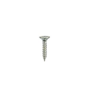 석고 외날 백도금 와샤 피스못 나사못(6x20mm) 30개
