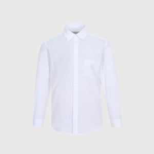 [트레몰로] 클래식핏 구김제로 시어서커 화이트 셔츠 TGBTL5S1141