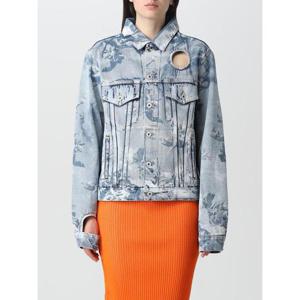 오프화이트 자켓 OWYE027S23DEN003 4000 Blue