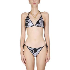 VERSACE 더블 페이스 프린트 비키니 바텀 10065131A045285B040
