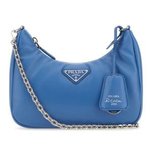 프라다 패딩 리에디션 2005 체인 숄더백 블루 1BH204 V9Z 2DYI F0V98