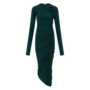 살바토레 페라가모 롱 원피스 13H142 0785370 VERDE GREEN