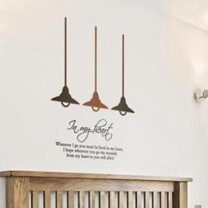 아트박스/디자인베이 [우드스티커] 하늘등 (컬러완제품)