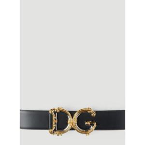 25 FW 돌체앤가바나 여성 로고 장식 벨트 dol0247104blk