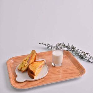 휘게 멜라민 트레이 사각 (대/유광) KRM-230