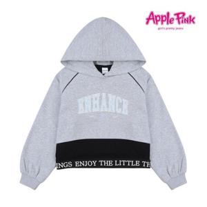[애플핑크]후드 크롭티+나시 세트 (APK8T109GSG)