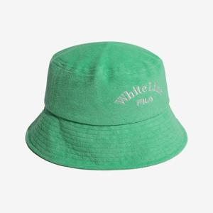 [휠라]WHITE LINE 테리 버킷햇 (FS3CPF5247X_AGR)