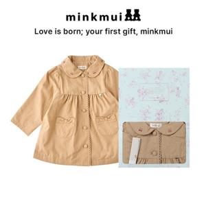 [밍크뮤]BE 체리자수트렌치코트 35A1510001 35A15-100-01 출산백일돌선물