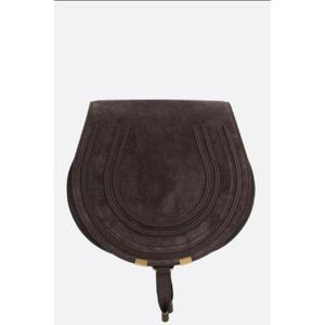CHLOE Saddle Marcie crossbody bag in suede CH25AS679Q0724X