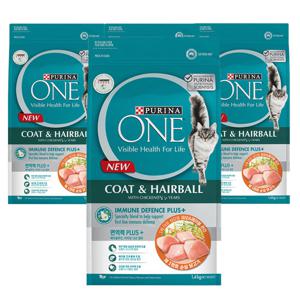 퓨리나 원 캣 성묘용 헤어볼 관리 1.4kg x 4개