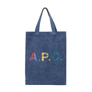 아페쎄 에코백 COGUG M61569 IAL WASHED INDIGO 루 로고 스톤워시 인디고 에코백 당일