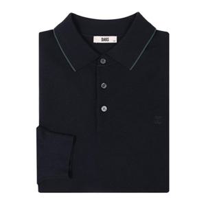 [닥스(셔츠)]25년FW 비스코스 혼방 카라니트 네이비 DLA1SWTL101-N1