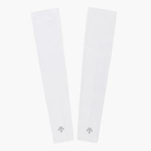 데상트골프넥워머 JQS DP22WFCM43-BWTG 여성 로고 포인트 냉감 팔토시 Bright White