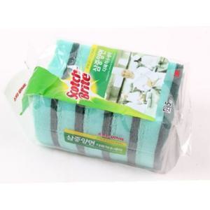 3M 삼중 양면 다목 적수세미 5P 수새미 타올 행주