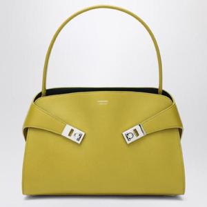 FERRAGAMO Hug Soft M bag in Lime Moss 0784587LEXLFERRA-LM