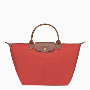 LONGCHAMP Tomato coloured Le Pliage Original M bag L1623089XILONG-P94