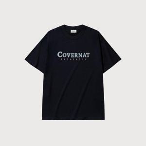 M 커버낫반팔티 CQK CO2502ST02-DN 센터 어센틱 티셔츠 Dark Navy