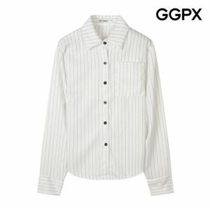 [GGPX] 원 포켓 스트라이프 셔츠 (GP8SH035F)